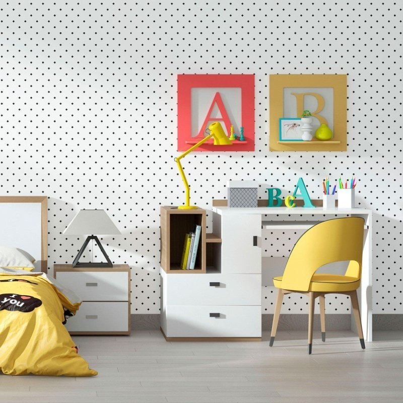 Papel de Parede Adesivo Geométrico Poá Losangos N012031 - Papel na Parede