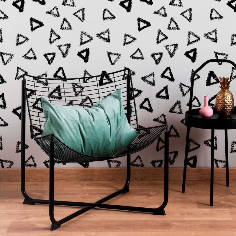 Papel de Parede Adesivo Geométrico Triângulos N010173 - Papel na Parede