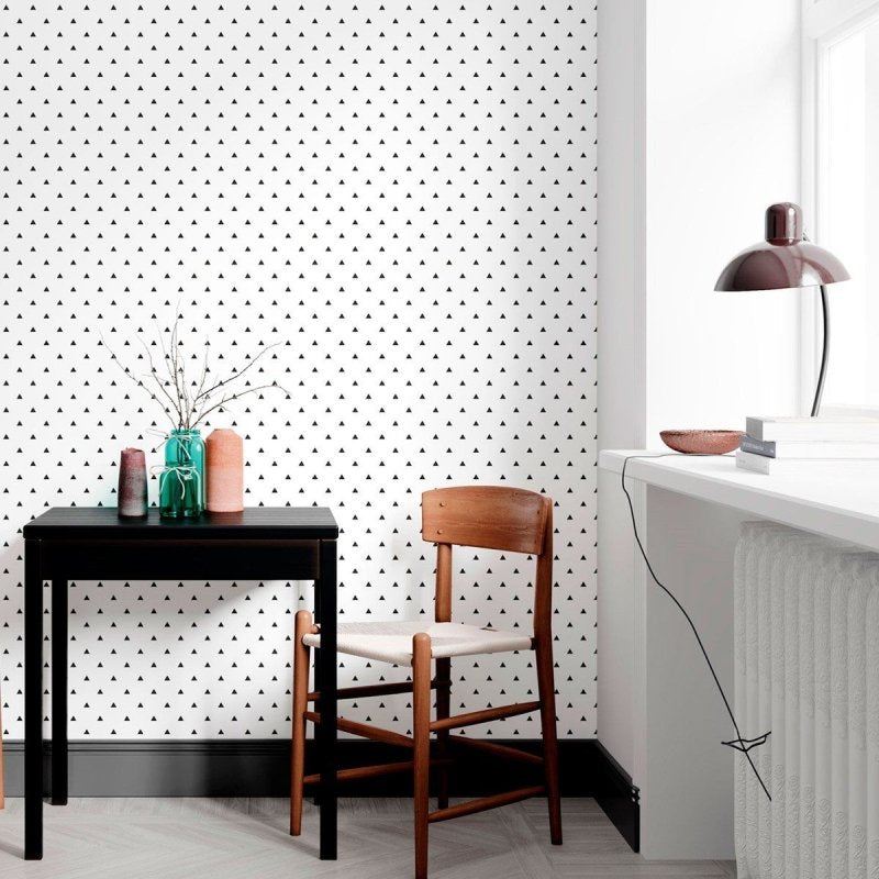 Papel de Parede Adesivo Geométrico Triangulos N012034 - Papel na Parede