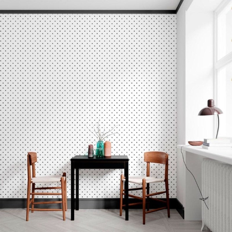 Papel de Parede Adesivo Geométrico Triangulos N012034 - Papel na Parede