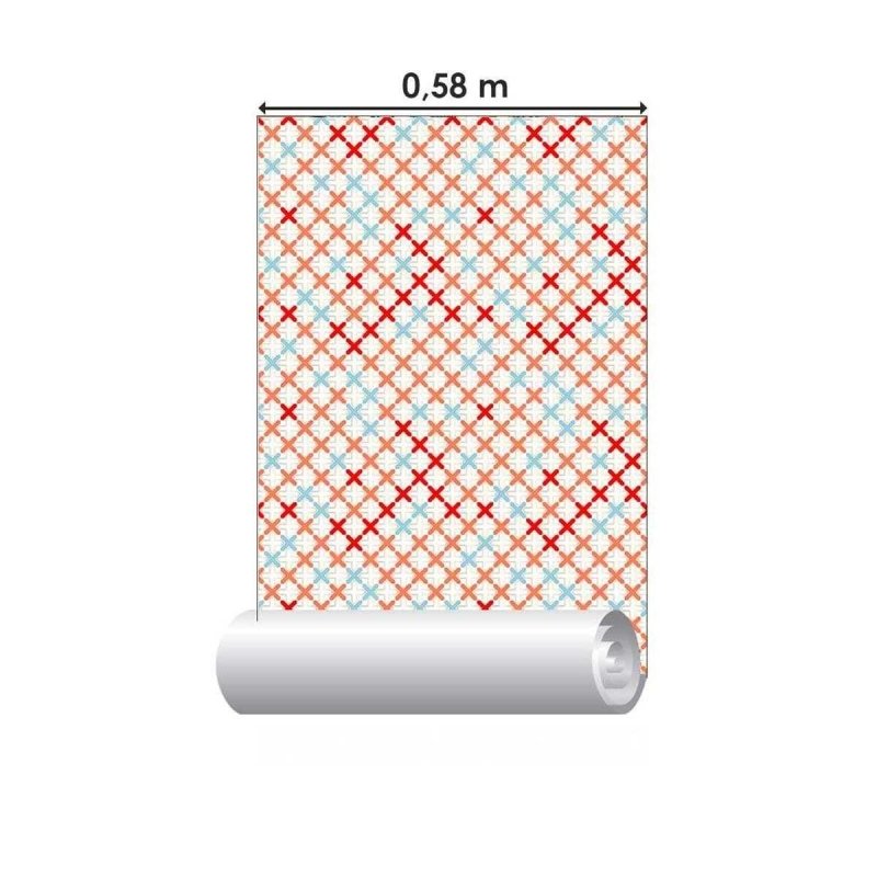 Papel de Parede Adesivo Geométrico Xiz N05229 - Papel na Parede