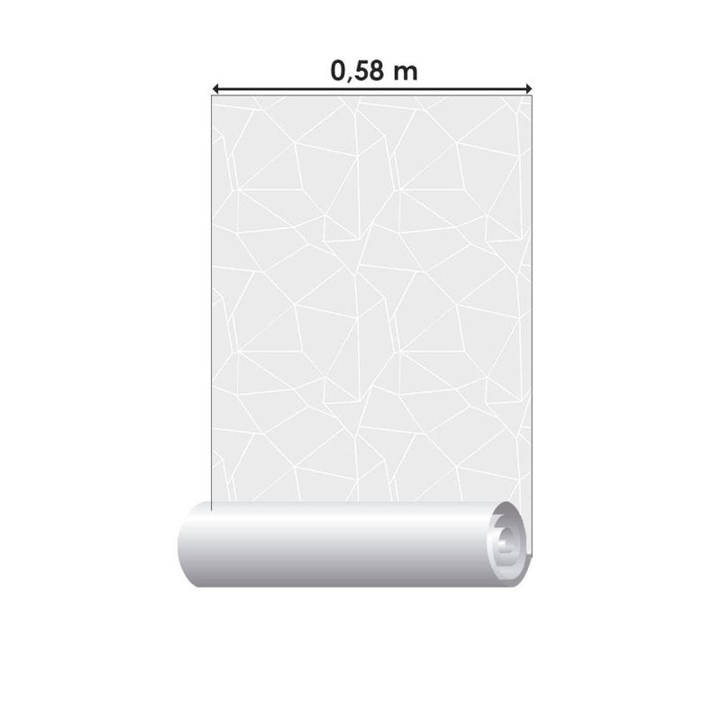 Papel de Parede Adesivo Geométrico Zara N010080 - Papel na Parede