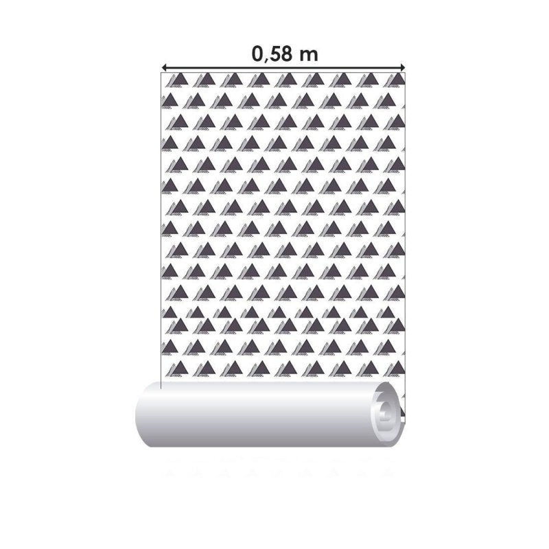 Papel de Parede Adesivo Geométricos Triângulos N013274 - Papel na Parede