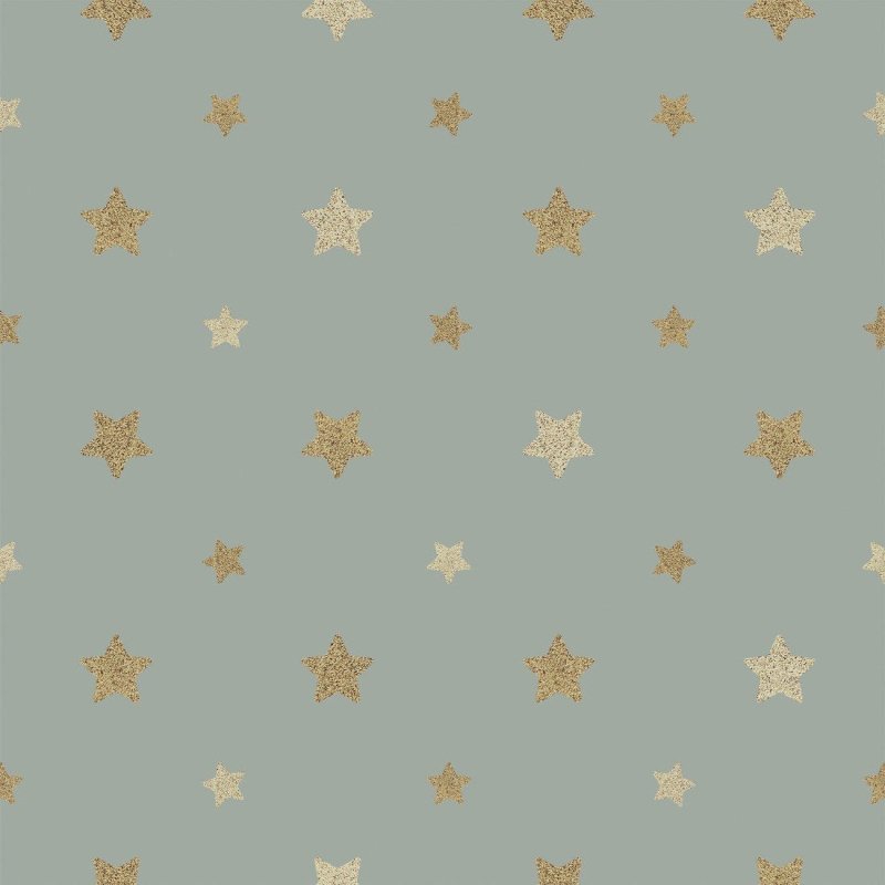 Papel de Parede Adesivo Golden Stars N019069 - Papel na Parede