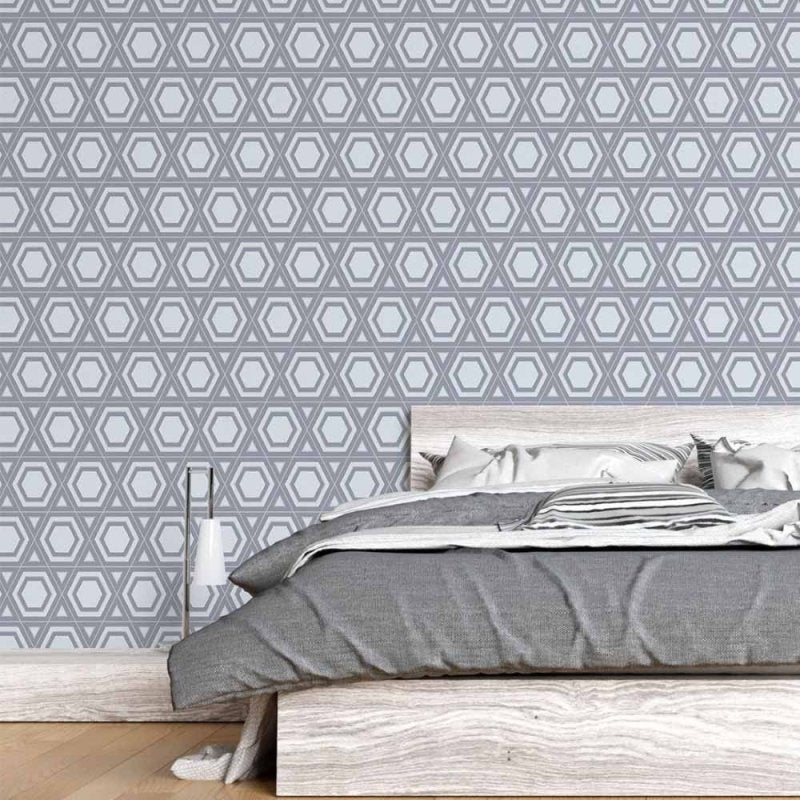 Papel de Parede Adesivo Gométrico N015098 - Papel na Parede