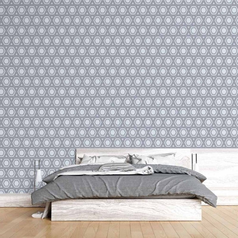Papel de Parede Adesivo Gométrico N015098 - Papel na Parede