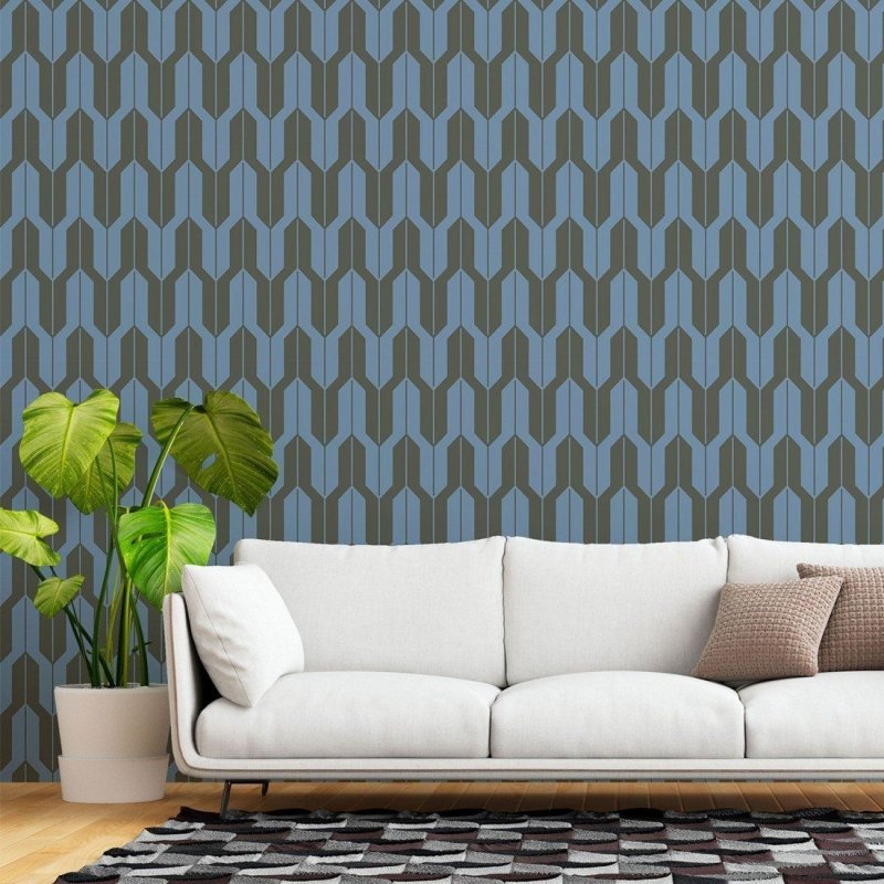 Papel de Parede Adesivo Gométrico N015099 - Papel na Parede