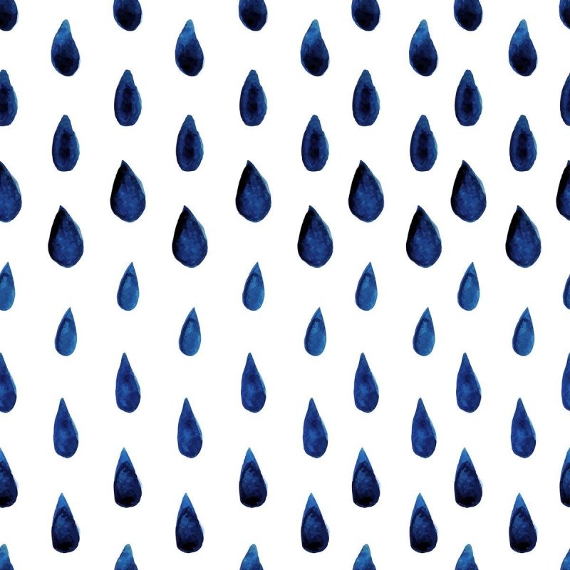 Papel de Parede Adesivo Gotas de Chuva N010050 - Papel na Parede