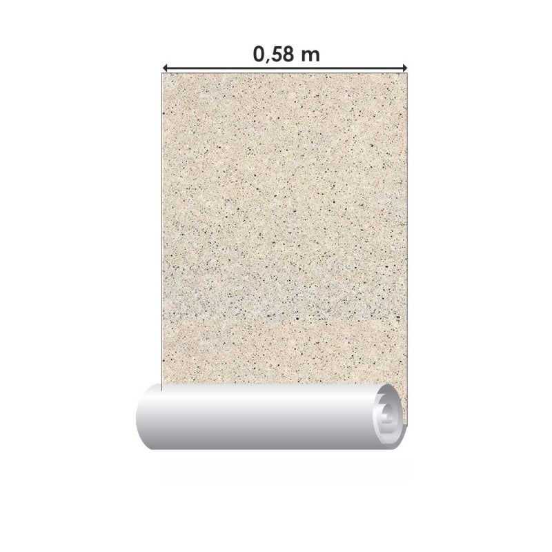 Papel de Parede Adesivo Granilite Bege N08243 - Papel na Parede