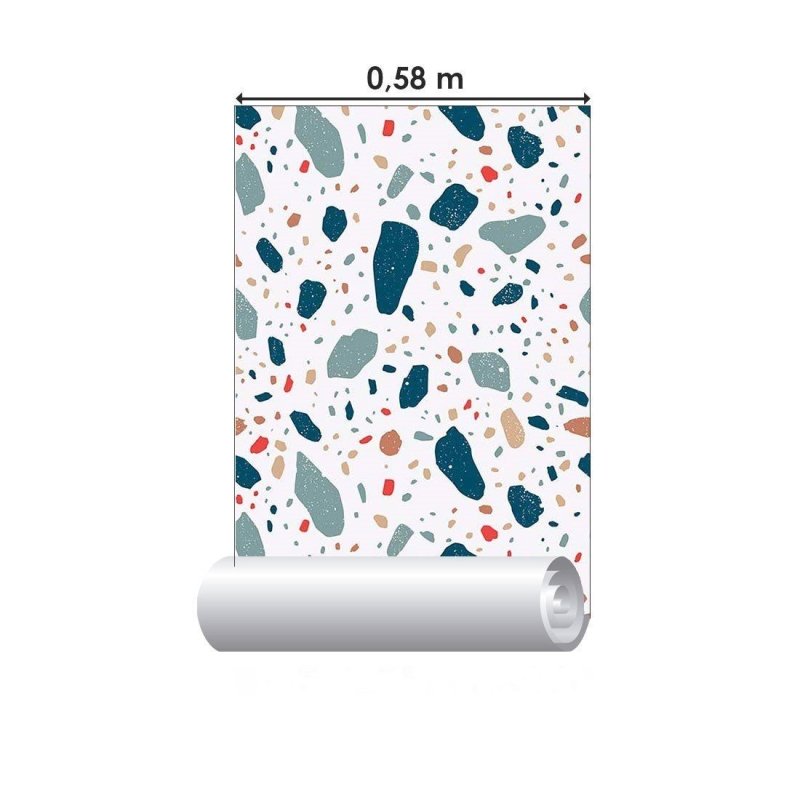 Papel de Parede Adesivo granilite N014045 - Papel na Parede
