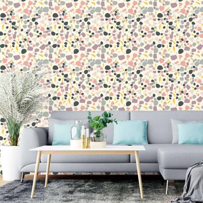 Papel de Parede Adesivo Granilite N015091 - Papel na Parede