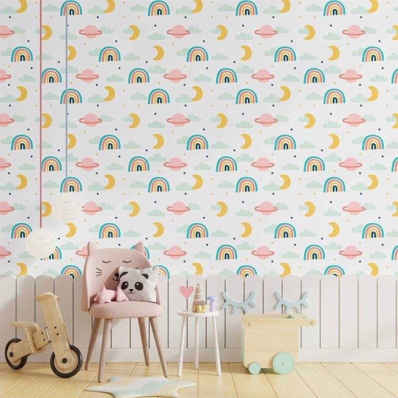 Papel de Parede Adesivo Infantil Céu N014140 - Papel na Parede