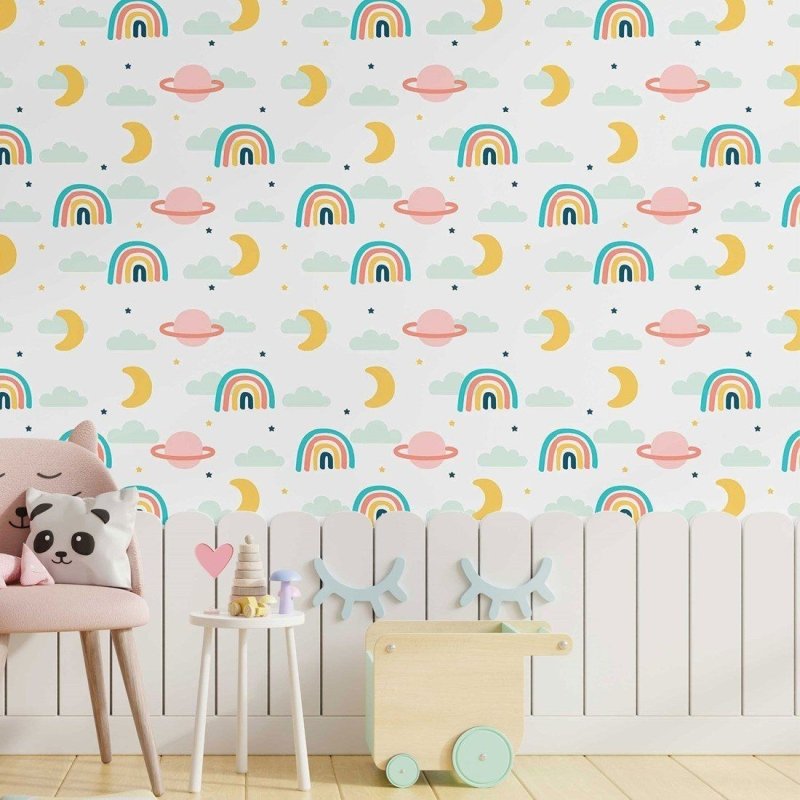 Papel de Parede Adesivo Infantil Céu N014140 - Papel na Parede