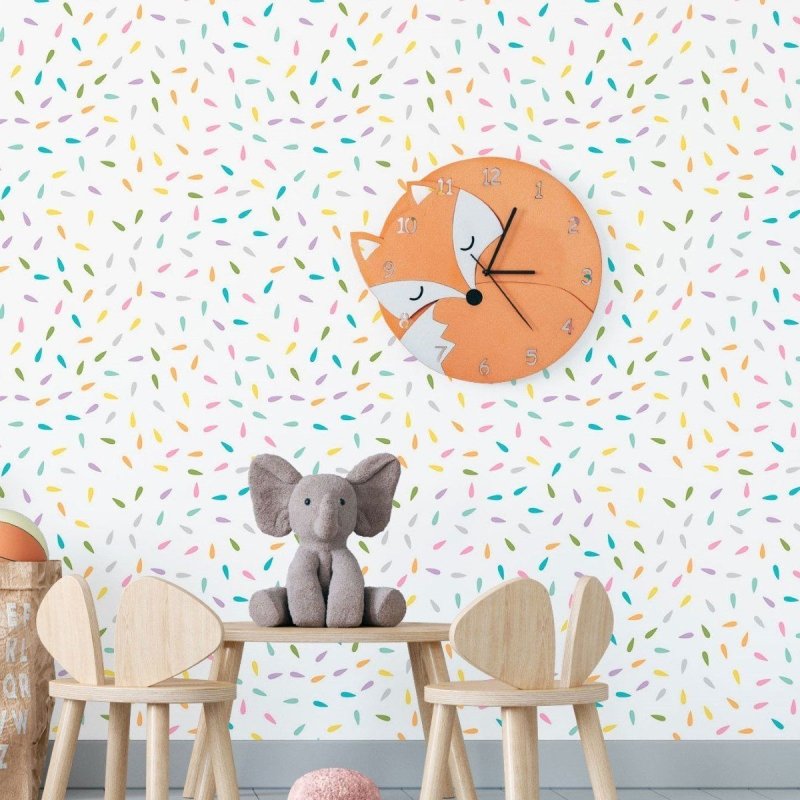 Papel de Parede Adesivo Infantil Colorido N016046 - Papel na Parede