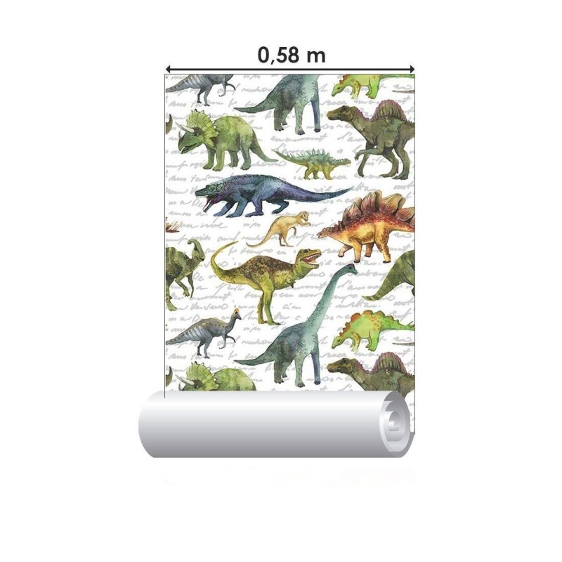 Papel de Parede Adesivo infantil Dinossauros N014085 - Papel na Parede