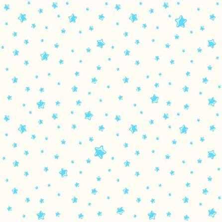 Papel de Parede Adesivo Infantil Estrelas Azul 555525778 - Papel na Parede
