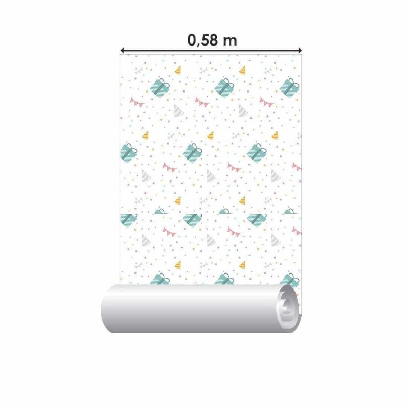 Papel de Parede Adesivo Infantil N02056 - Papel na Parede