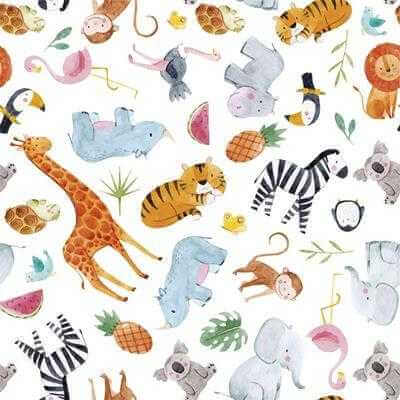 Papel de Parede Adesivo Infantil N308 - Papel na Parede