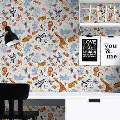 Papel de Parede Adesivo Infantil N308 - Papel na Parede