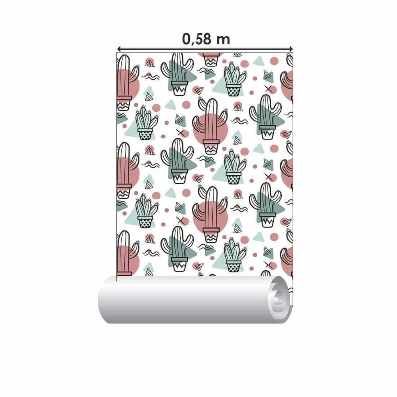 Papel de Parede Adesivo Infantil Natureza N02048 - Papel na Parede