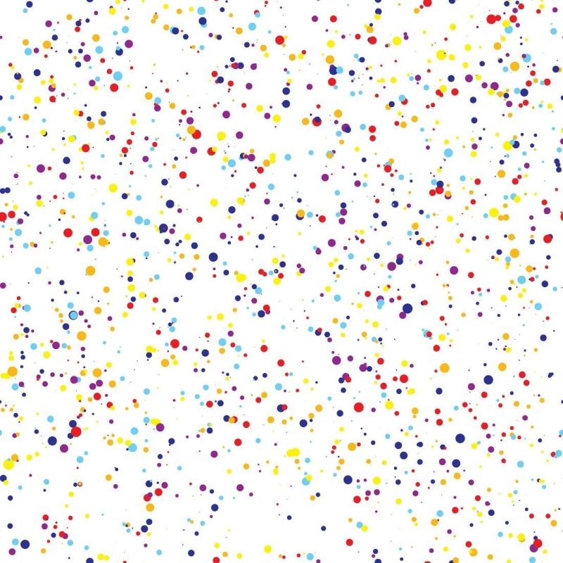 Papel de Parede Adesivo Infantil Pingos de Tinta N013088 - Papel na Parede