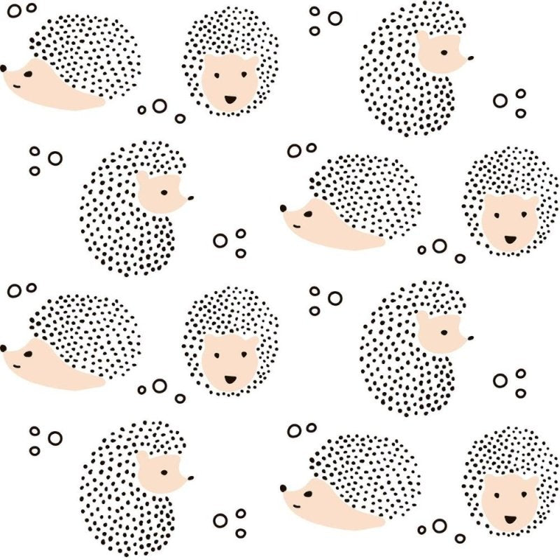 Papel de Parede Adesivo Infantil Porco Espinho N011119 - Papel na Parede