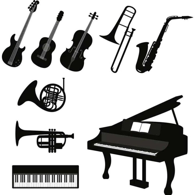 Papel de Parede Adesivo instrumentos musicais 169728794 - Papel na Parede