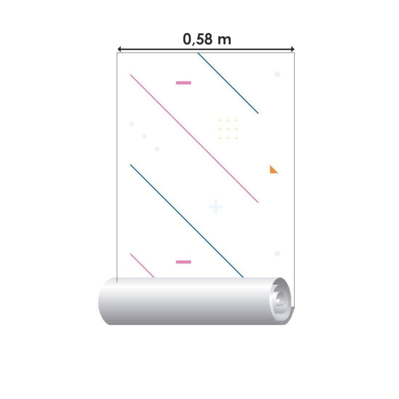 Papel de Parede Adesivo Jovem Abstrato Geométrico N015149 - Papel na Parede