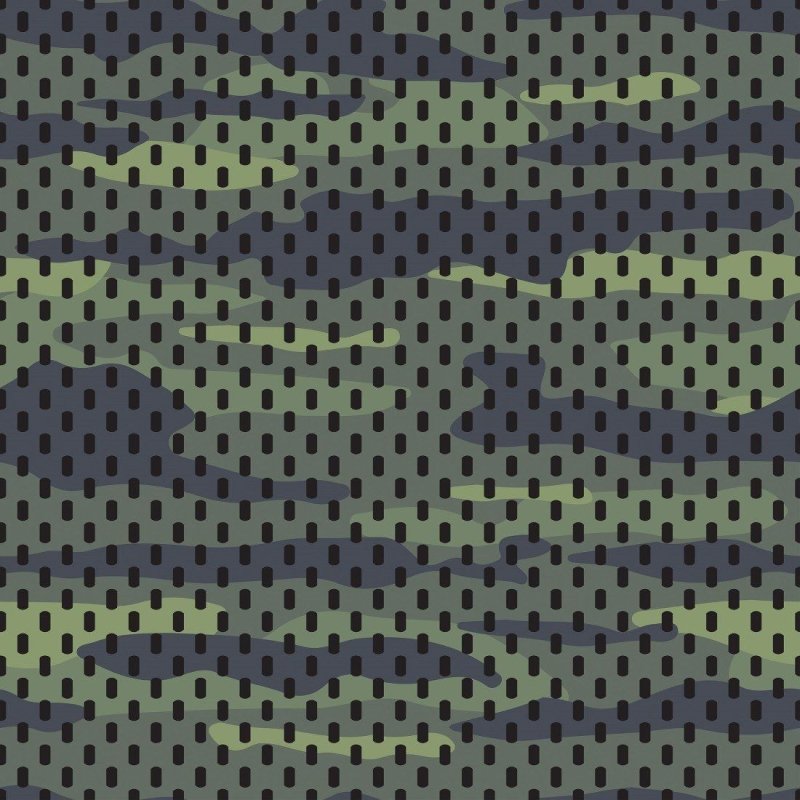Papel de Parede Adesivo Jovem Camuflado Militar N015075 - Papel na Parede