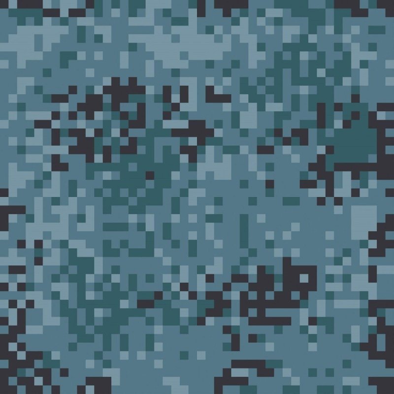 Papel de Parede Adesivo Jovem Camuflado Pixelado N015076 - Papel na Parede