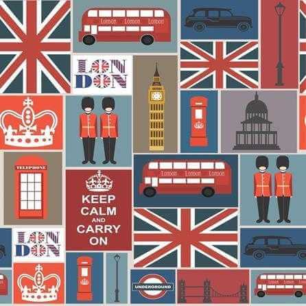 Papel de Parede Adesivo Jovem Inglaterra Londres 120324 - Papel na Parede