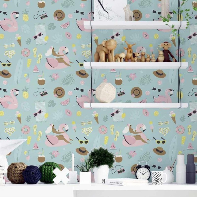 Papel de Parede Adesivo Jovem N1801692 - Papel na Parede