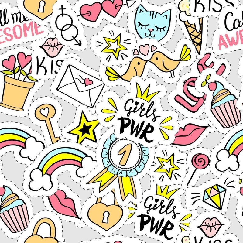 Papel de Parede Adesivo Jovem Stickers N010115 - Papel na Parede