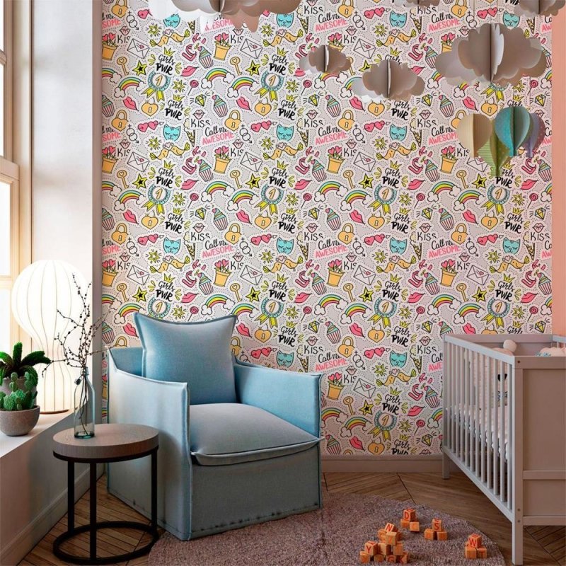 Papel de Parede Adesivo Jovem Stickers N010115 - Papel na Parede
