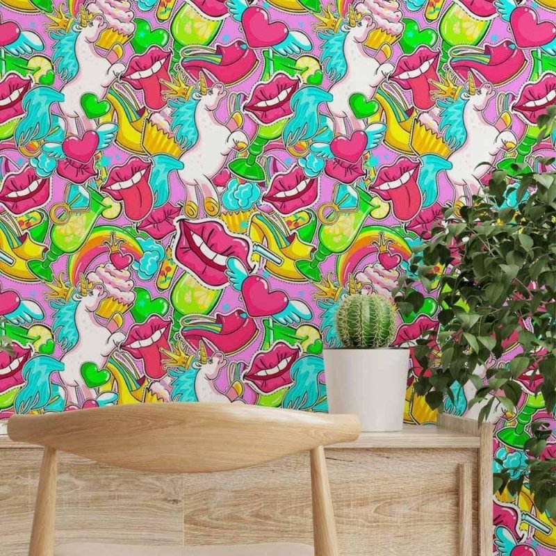 Papel de Parede Adesivo Jovem Stickers N014031 - Papel na Parede