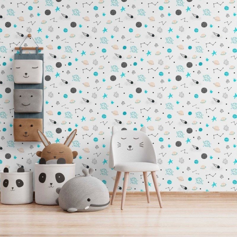 Papel de Parede Adesivo jovem universo N014151 - Papel na Parede