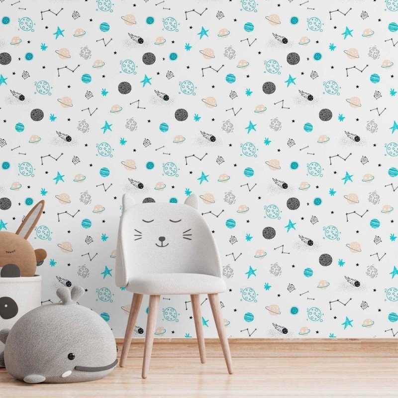 Papel de Parede Adesivo jovem universo N014151 - Papel na Parede