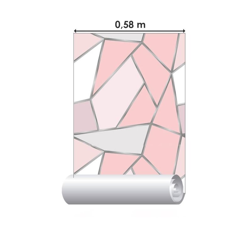 Papel de Parede Adesivo Linhas Geométricas N09109 - Papel na Parede