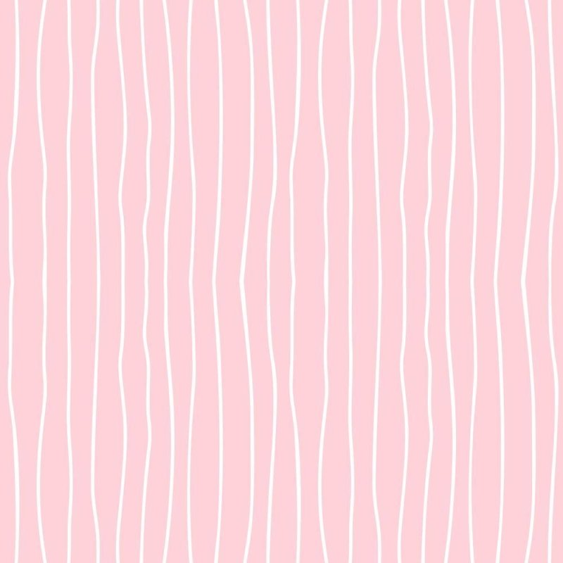 Papel de Parede Adesivo Listrado Irregular Rosa N08124 - Papel na Parede