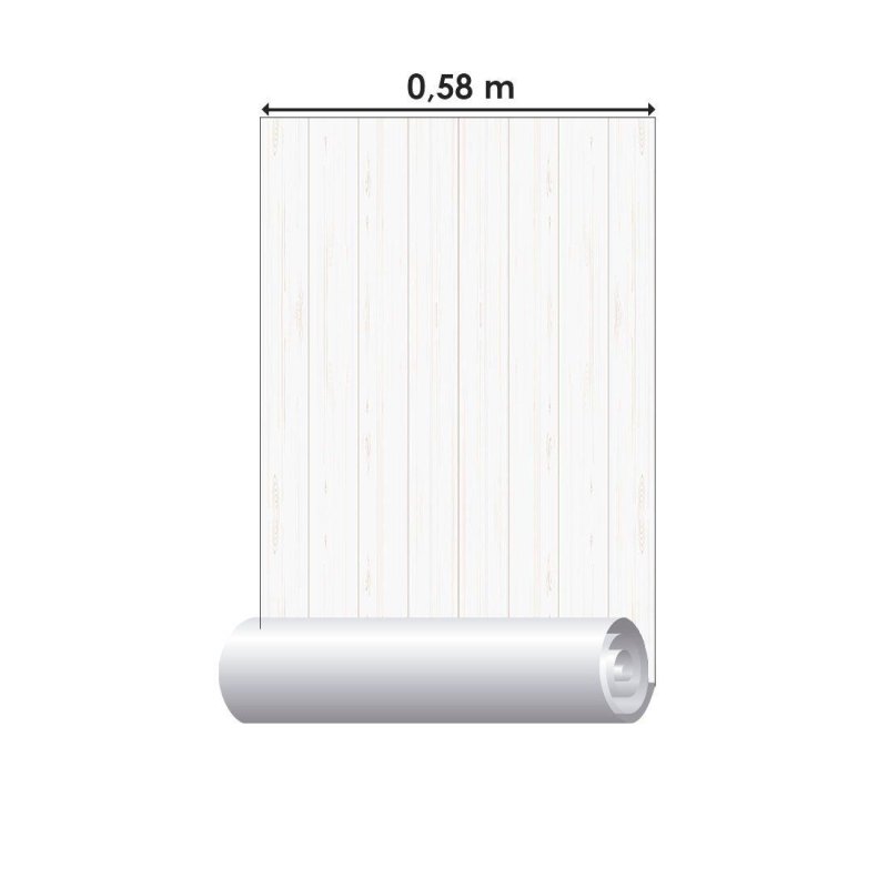 Papel de Parede Adesivo Madeira Clara N012151 - Papel na Parede