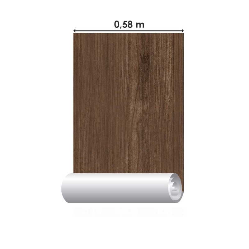 Papel de Parede Adesivo Madeira natural Mogno Escuro N08247 - Papel na Parede