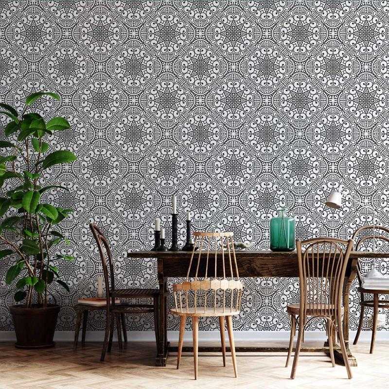 Papel de Parede Adesivo Manda para Colorir N05044 - Papel na Parede