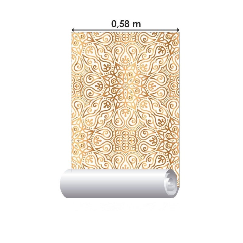 Papel de Parede Adesivo Mandala Luxury N013140 - Papel na Parede