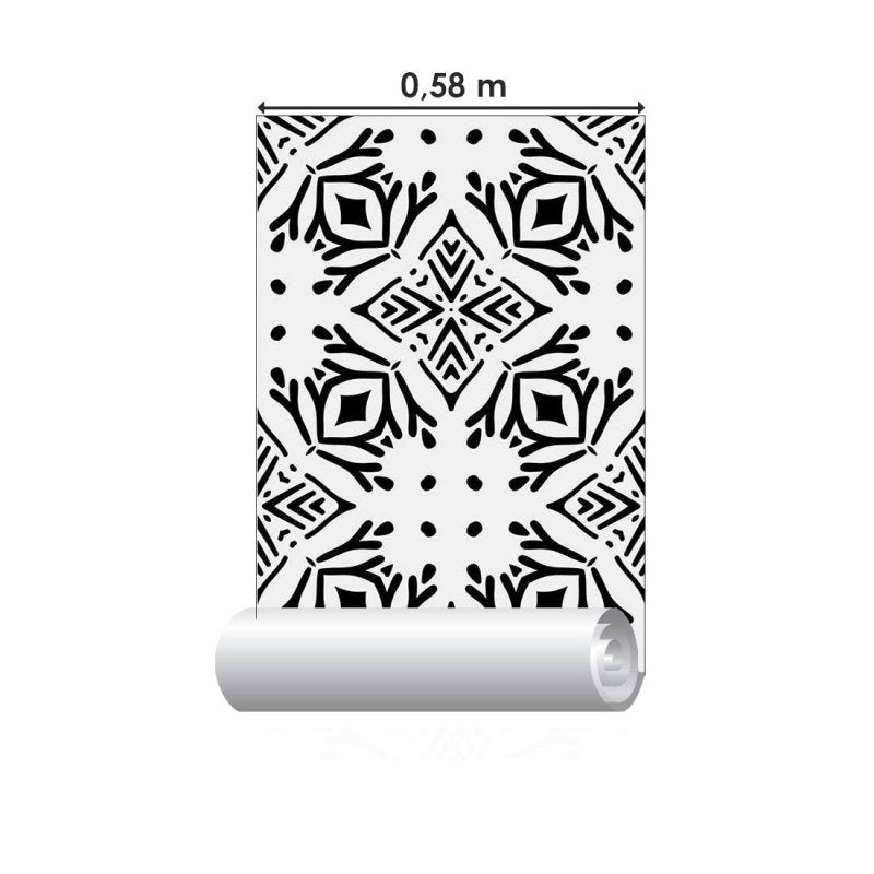 Papel de Parede Adesivo mandala luxury N014099 - Papel na Parede