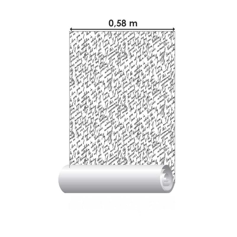 Papel de Parede Adesivo Manuscrito N03012 - Papel na Parede