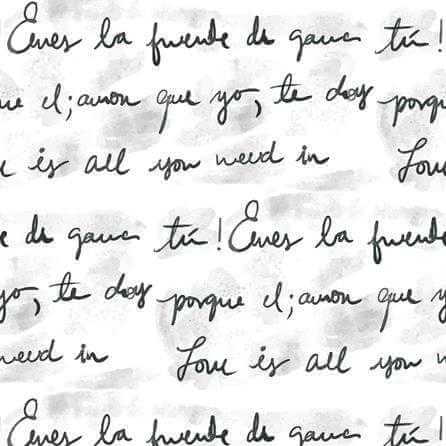Papel de Parede Adesivo Manuscrito N89775B - Papel na Parede