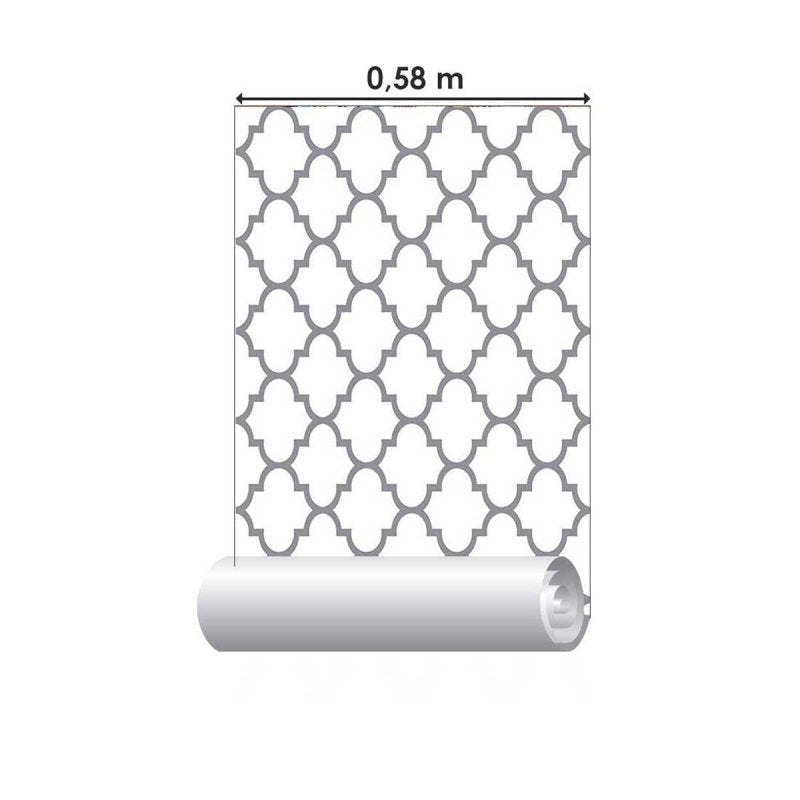 Papel de Parede Adesivo Marroquino Clássico N05265 - Papel na Parede
