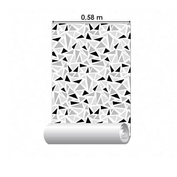 Papel de Parede Adesivo Mosaico N02062 - Papel na Parede