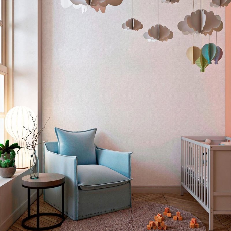 Papel de Parede Adesivo Neutro Branco N010140 - Papel na Parede