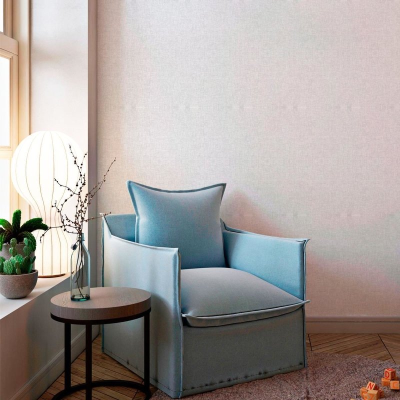 Papel de Parede Adesivo Neutro Branco N010140 - Papel na Parede